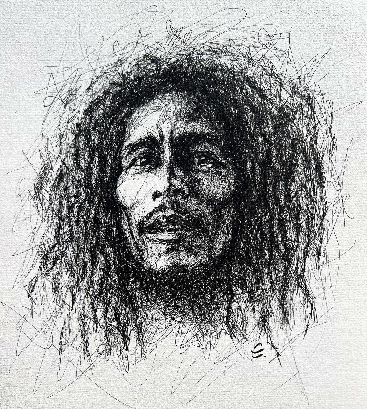 "None but ourselves can free our minds"